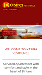 Mobile Screenshot of kasiraresidence.com